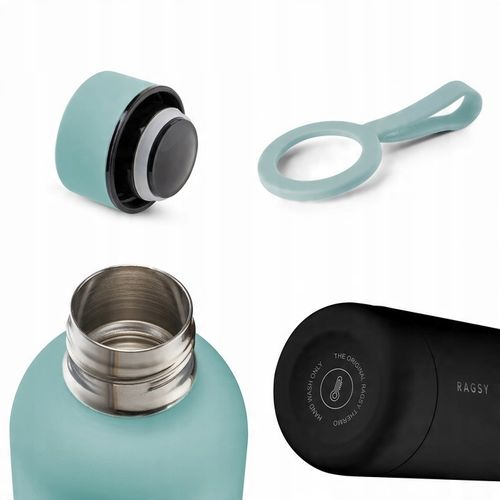 Butelka Kubek Termiczny Mojo 500 ml BPA FREE 12/24H - Misty Blue/Błękitny na Arena.pl