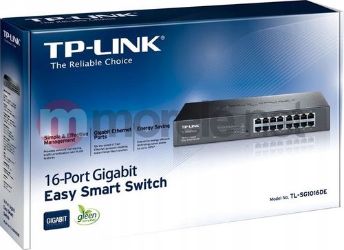 SWITCH TP-LINK TL-SG1016DE RACK GIGABIT SMART na Arena.pl