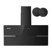 Okap Kuchenny IsEasy TV52A90D4-CC-I2 Czarny 524m³ h