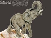 Słoń Maurycy - alabaster grecki