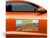 Magnes na auto reklama magnetyczna 60x30 cm dużo wzorów DACHY RYNNY