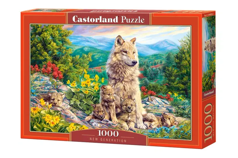 Puzzle 1000 elementów. Nowe pokolenie zdjęcie 1