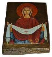 Ikona Matka Boża Boska Ochrony Opatrzności Pokrowa orędowniczka wiernych