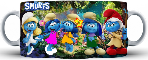 Kubek ceramiczny Smerfy - The Smurfs na Arena.pl