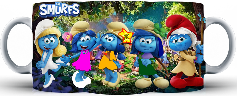 Kubek ceramiczny Smerfy - The Smurfs zdjęcie 2