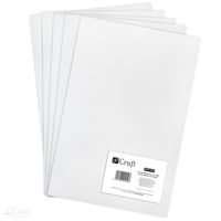 filc poliestrowy a4, 5 szt. white 2103 a'6