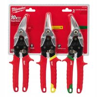 MILWAUKEE ZESTAW NOŻYC DO METALU ZESTAW 3 SZT. 48224533