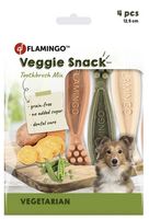 Wegetariańskie gryzaki do nagradzania psów Flamingo Szczoteczki 12,5cm/4szt