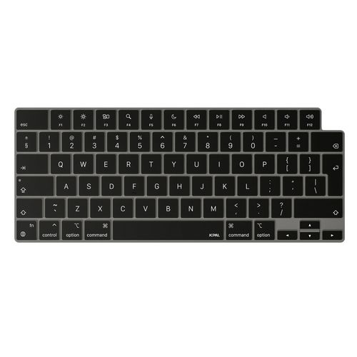Osłona chroniąca klawiaturę VerSkin Black Keyboard Protector - Silicone-EU na Arena.pl