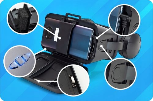 VR GOOGLE gogle 3D do filmów na telefon+SŁUCHAWKI na Arena.pl