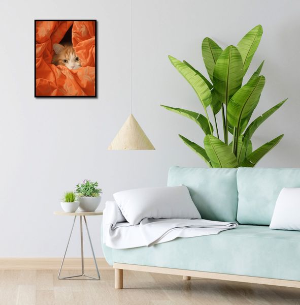 Plakat 40x50cm Ukryty Kot zdjęcie 4