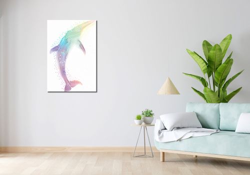 Obraz 60x90cm Spektrum Oceanu na Arena.pl