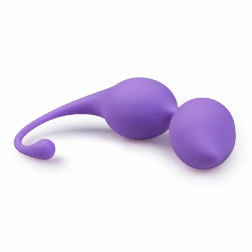 lovelife by ohmibod curved kegel balls fioletowe - trenażer mięśni kegla na Arena.pl