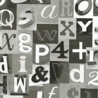 OKLEINA MEBLOWA szer. 45 cm LITERY WZÓR 3D