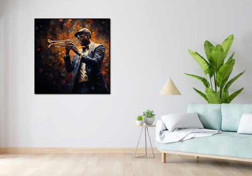 Plakat 100x100cm Symfonia na Trąbce na Arena.pl