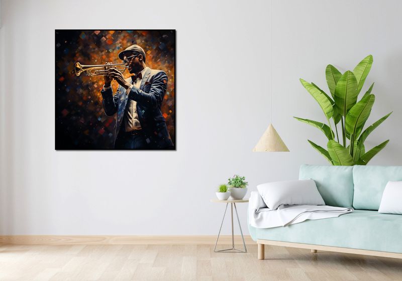 Plakat 100x100cm Symfonia na Trąbce zdjęcie 4