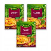 Kamis Kuchnie świata Curry Mieszanka przyprawowa 20 g x 3 sztuk