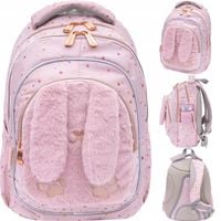 Plecak szkolny wielokomorowy AstraBag różowy 20 l
