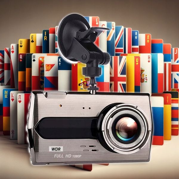 KAMERA DO SAMOCHODU REJESTRATOR JAZDY PRZÓD i TYŁ WIDEO REJESTRATOR Menu PL zdjęcie 16