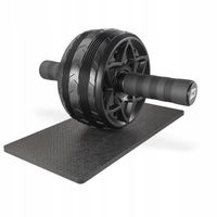 Kółko do ćwiczeń mięśni brzucha treningu ab wheel z matą antypośligową