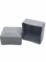 10 x Nasadka daszek zaślepka na słupek 70x70 szara