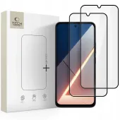Szkło hartowane Tech-Protect Glass Fit+ 2-pack na Xiaomi Poco M7 - czarne