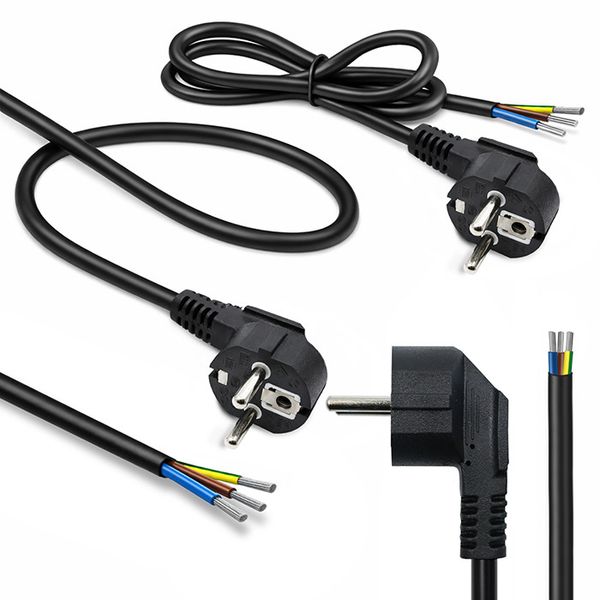 Qoltec kabel zasilający Schuko 1,5m 3x0,75 zdjęcie 7