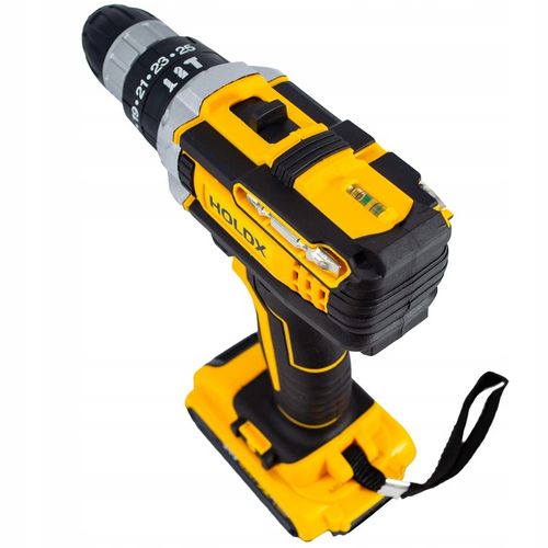 WIERTARKO WKRĘTARKA UDAROWA HOLDX DUŻY ZESTAW NARZĘDZI 2x AKU BITY na Arena.pl