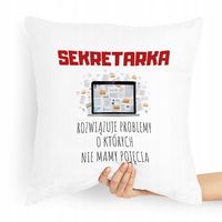 Poduszka Dla Sekretarki Rozwiązuje Problemy Z Nadrukiem Ze Zdjęciem