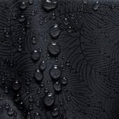 Obrus Plamoodporny GAIA 140x300 Owal Czarny AmeliaHome