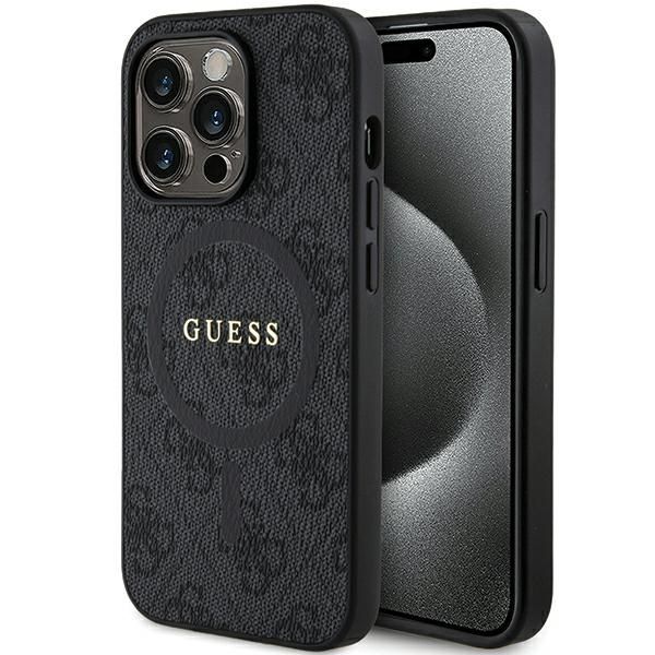 Etui Guess do iPhone 14 Pro Max, Czarny, MagSafe zdjęcie 1