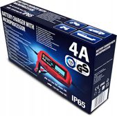 ŁADOWARKA PROSTOWNIK DO AKUMULATORA ŻELOWY 6V 12V AKUMULATORÓW LCD TUV GS