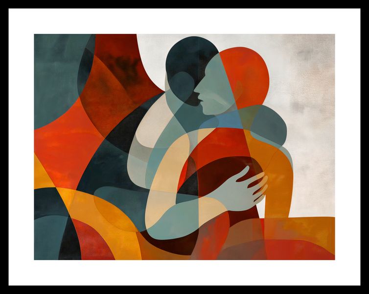 Plakat 40x30cm Objęcia zdjęcie 3