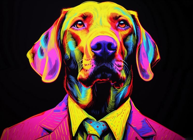 Plakat 55x40cm Barwna Osobowość zdjęcie 1