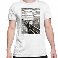koszulka M-B M093 Munch Krzyk Litografia