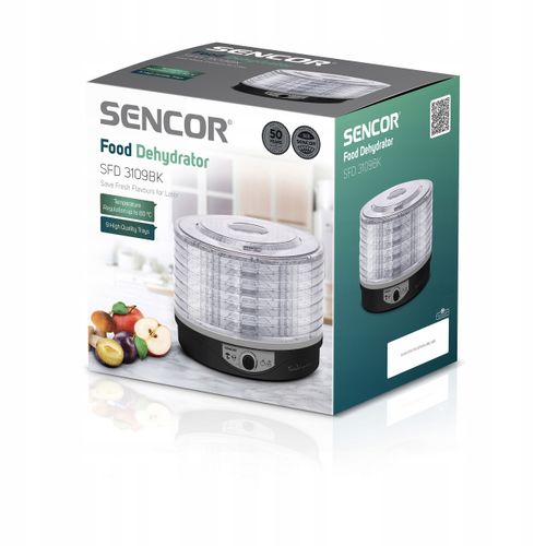 Suszarka do grzybów Sencor SFD 3109BK 250W 9 sit na Arena.pl