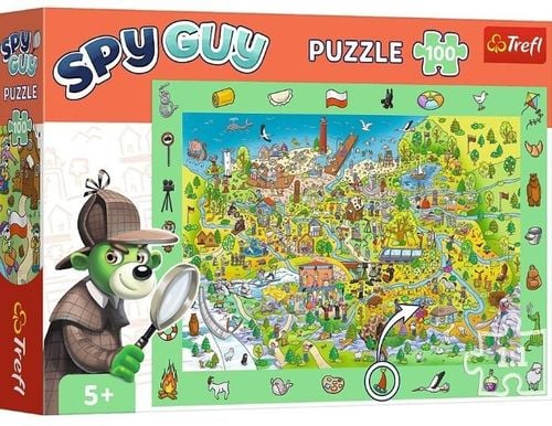 Puzzle 100 Obserwacyjna Spy Guy 15596 na Arena.pl