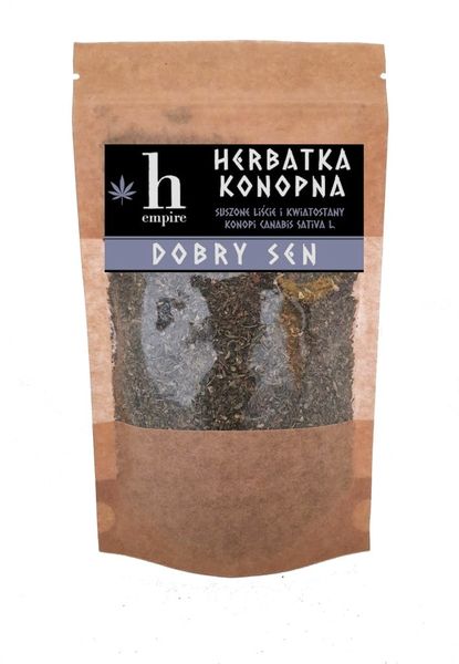 Hempire HERBATKA KONOPNA DOBRY SEN 50g zdjęcie 1