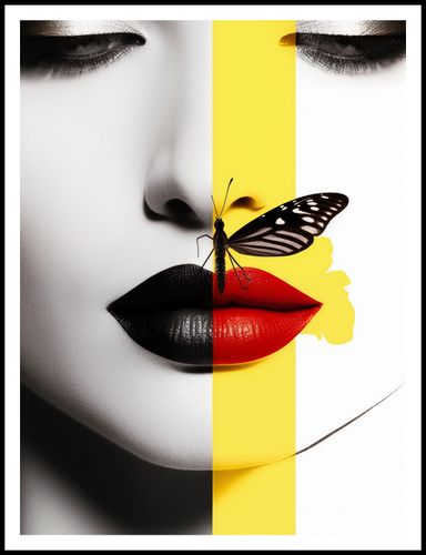 Plakat 75x100cm Motyla Piękność na Arena.pl