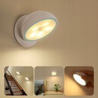 Lampka Nocna LED z Czujnikiem Ruchu, Magnesem i USB 3000K