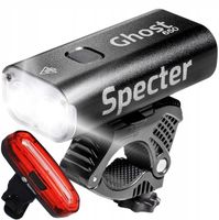 Zestaw Oświetlenie rowerowe Specter GHOST650 i AQY