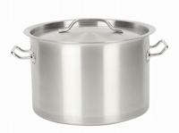 GARNEK STAL NIERDZEWNA 201 GASTRO DUŻY INDUKCJA 32x22 17L ROSSNER AUSTRIA