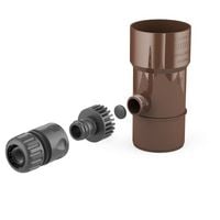 odzyskiwacz wody deszczowej 110 mm brąz bryza - c 63-202