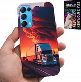 ETUI DO OPPO RENO5 4G 5G - TIR CIĘŻARÓWKA CASE + SZKŁO HARTOWANE