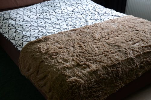 Koc Włochacz 160X200 Brąz Fld-20 na Arena.pl