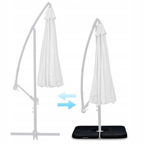 PODSTAWA PARASOLA OGRODOWEGO obciążnik pod parasol OBCIĄŻENIE 4 x 15KG BAZA na Arena.pl