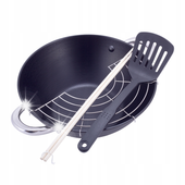 WOK ŻELIWNY 4806 MR 28 CM KAMILLE