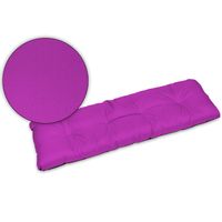 Poduszka na ławkę ogrodową huśtawkę 120x38 fuks