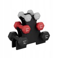 Zestaw hantli ze stojakiem Athler Lion 10 Fitness Domowy Trening 12kg