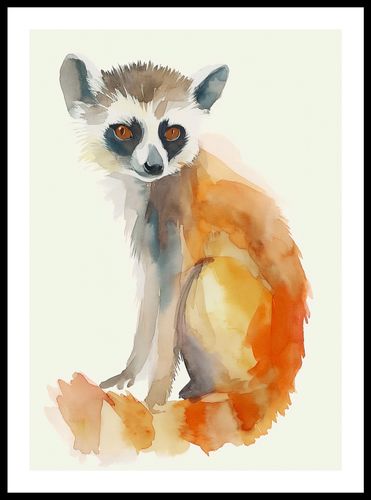 Plakat 42x59,4cm Lemurek na Arena.pl